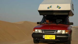 Crazy Swedes Drive Toppola-Equipped Saab 900 To Vietnam and Back